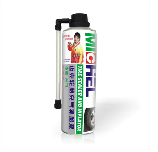 Anti Puncture Emergency Vehicles Professional Fix a Flat Michel Tyre Sealant and Inflator for Tire Repair