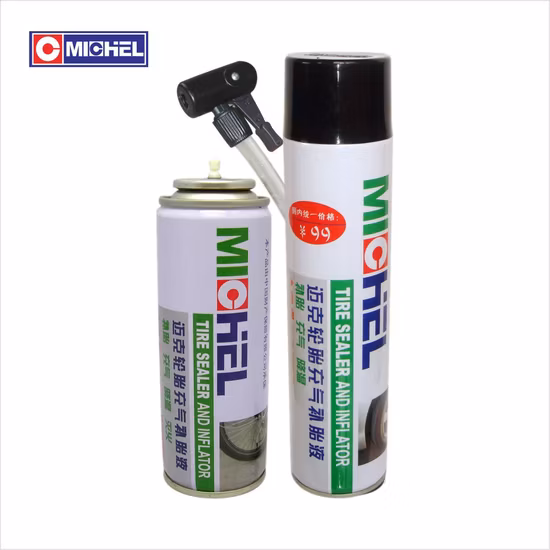 Anti Puncture Emergency Vehicles Professional Fix a Flat Michel Tyre Sealant and Inflator for Tire Repair