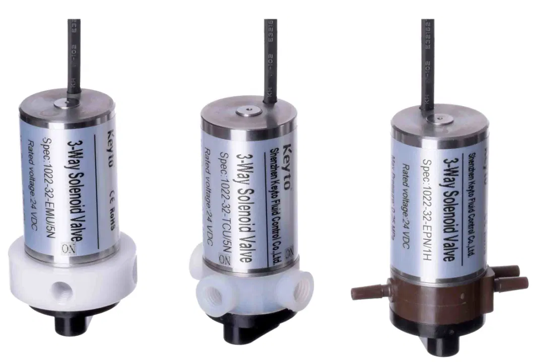 6.8g/S 12V24V DC Electric Micro Diaphgram Air/Liquid/Gas Solenoid Valve