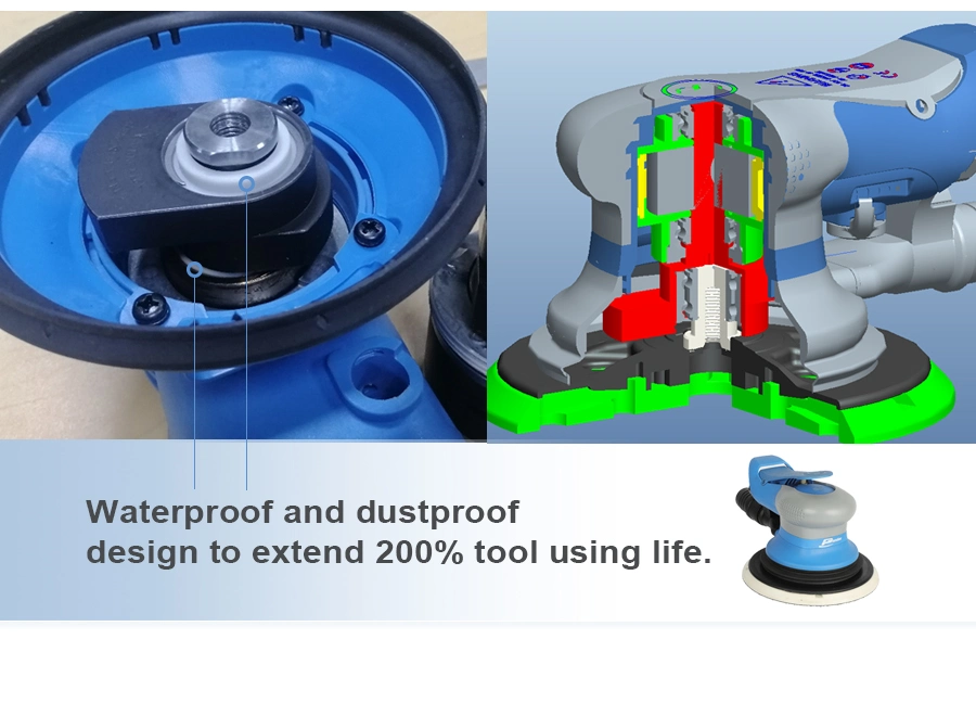 Air Sander Machine Tool for Wood Door Car